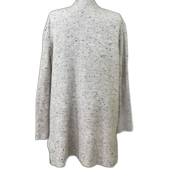 Madewell Donegal Kent coziest yarn Oversized Size L speckled gray long line - Picture 4 of 16